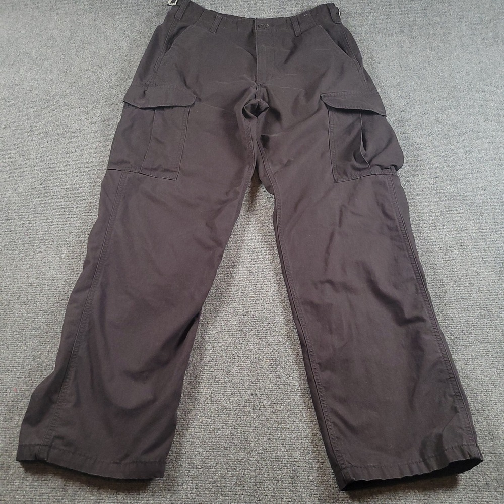 Levi's XX Cargo Baggy Pants Mens 32x34 Black Multi-Pocket Utility Twill
